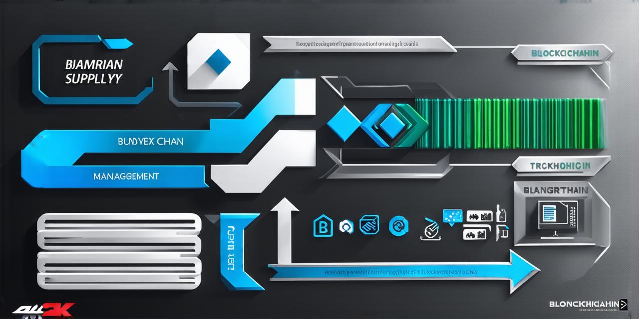 How to use blockchain technology in supply chain management