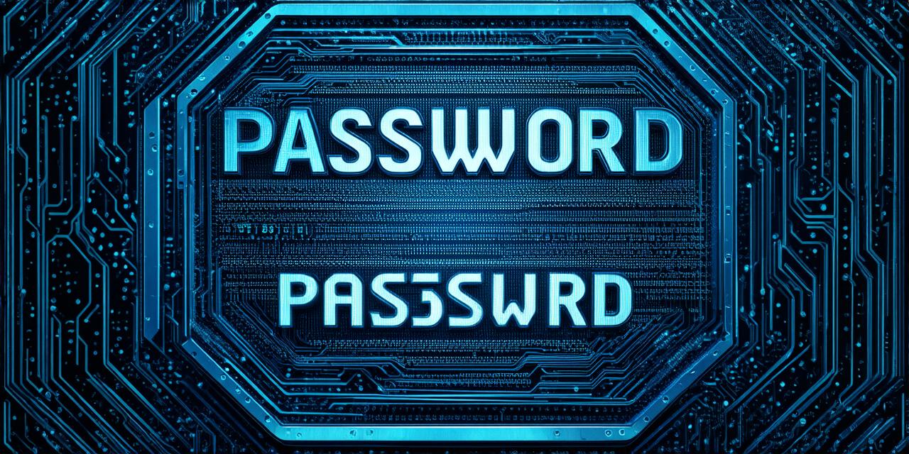 How does blockchain password look like