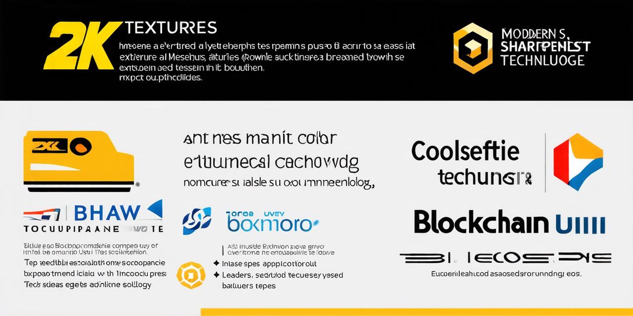 Which companies use blockchain technology