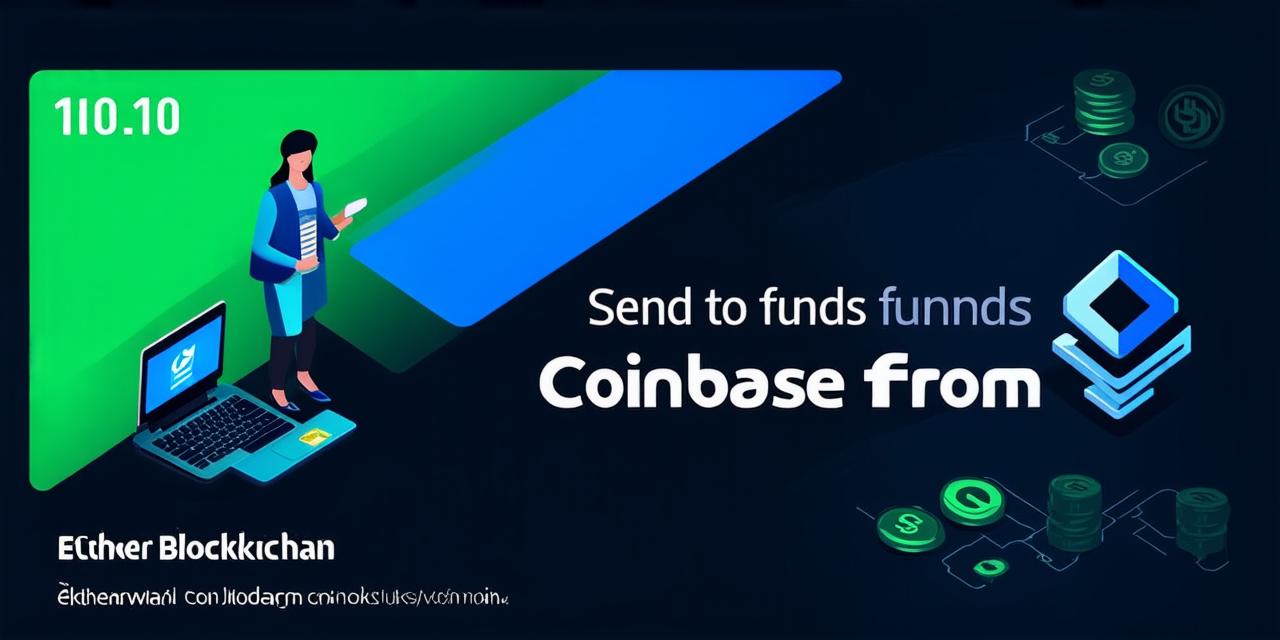 How to send from coinbase to blockchain