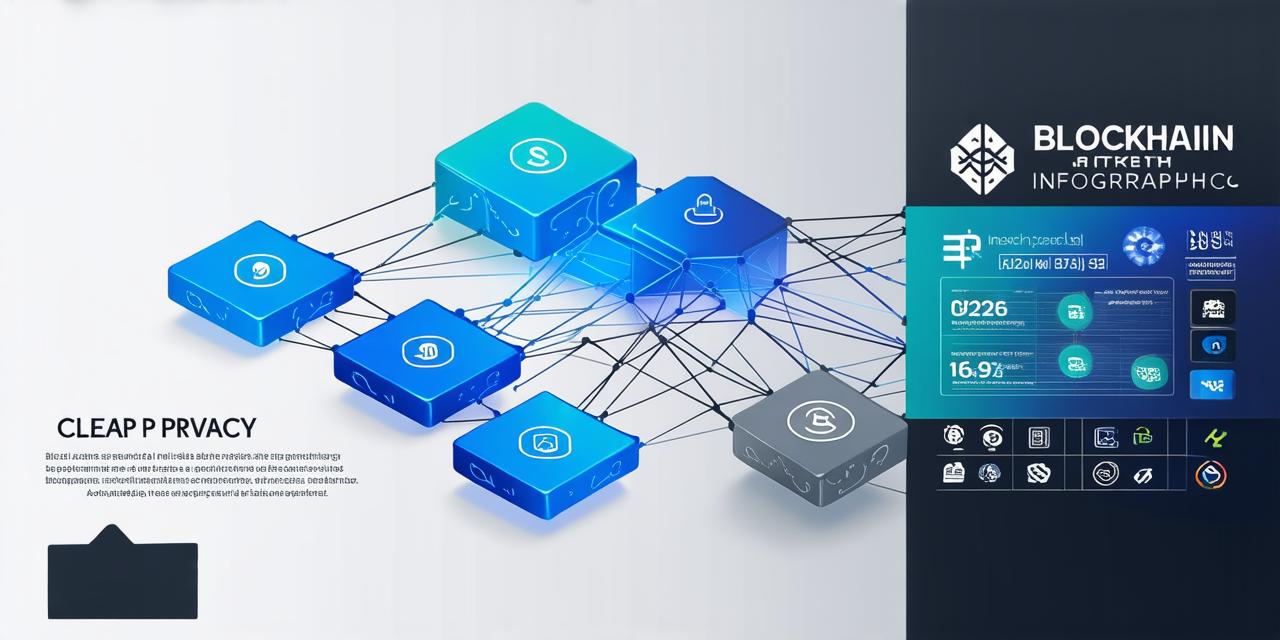 How does blockchain support data privacy mcq